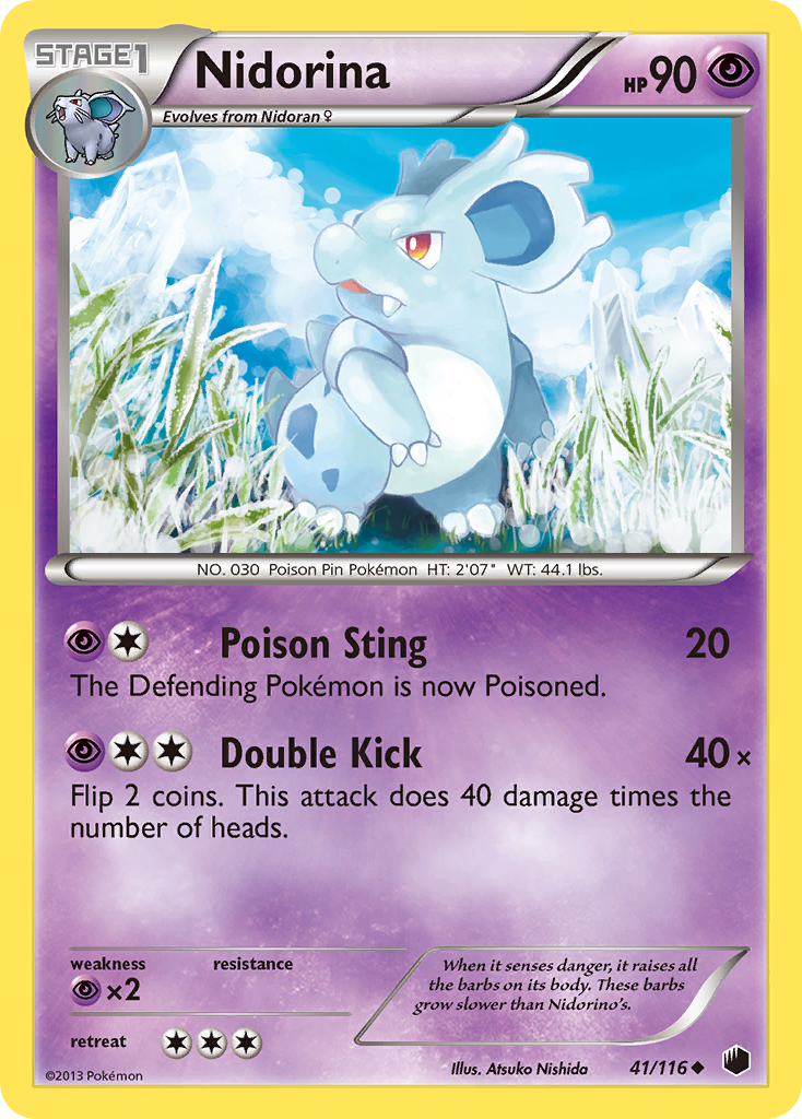 Nidorina (41/116) [Black & White: Plasma Freeze] | Gamers Paradise