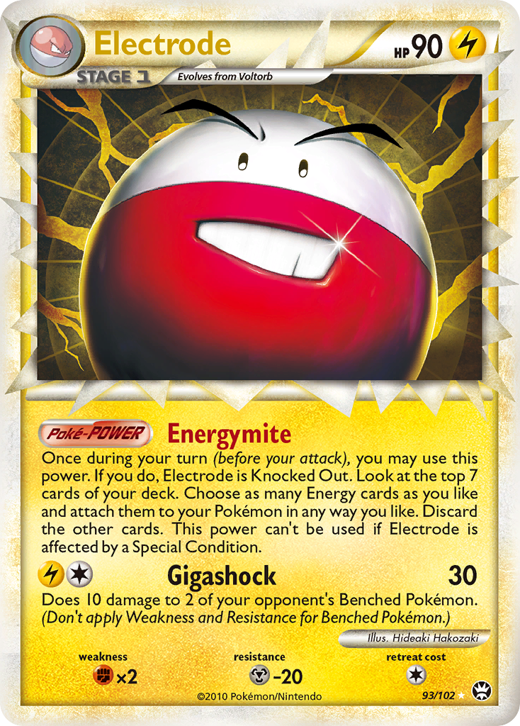 Electrode (93/102) [HeartGold & SoulSilver: Triumphant] | Gamers Paradise