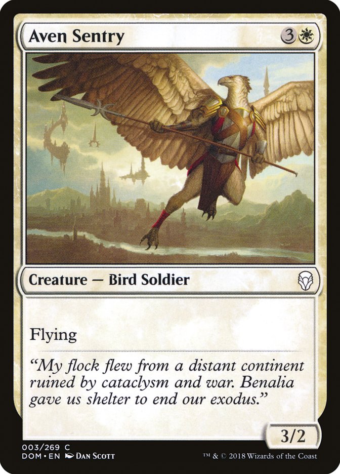 Aven Sentry [Dominaria] | Gamers Paradise