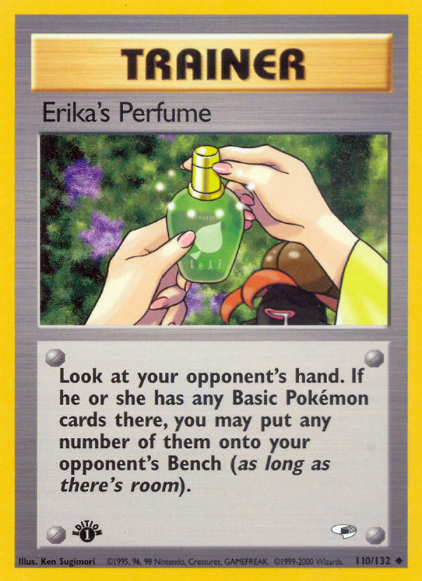 Erika's Perfume (110/132) [Gym Heroes 1st Edition] | Gamers Paradise