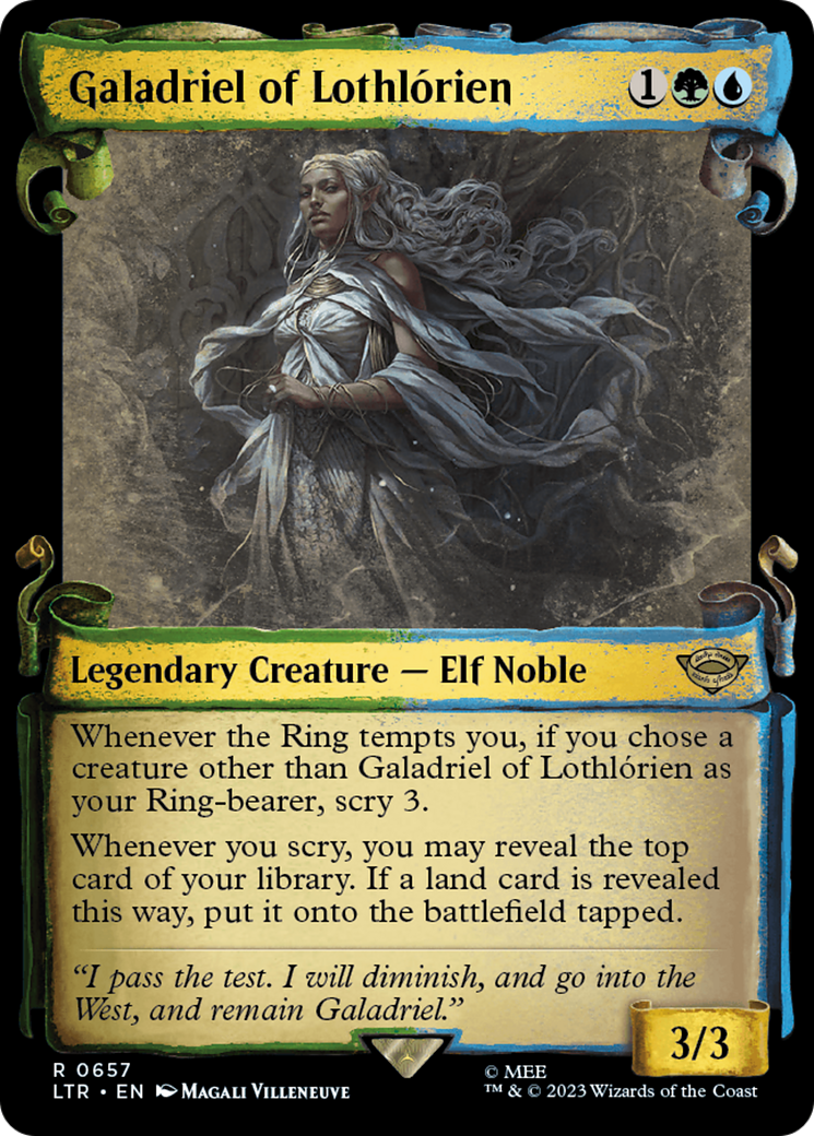 Galadriel of Lothlorien [The Lord of the Rings: Tales of Middle-Earth Showcase Scrolls] | Gamers Paradise