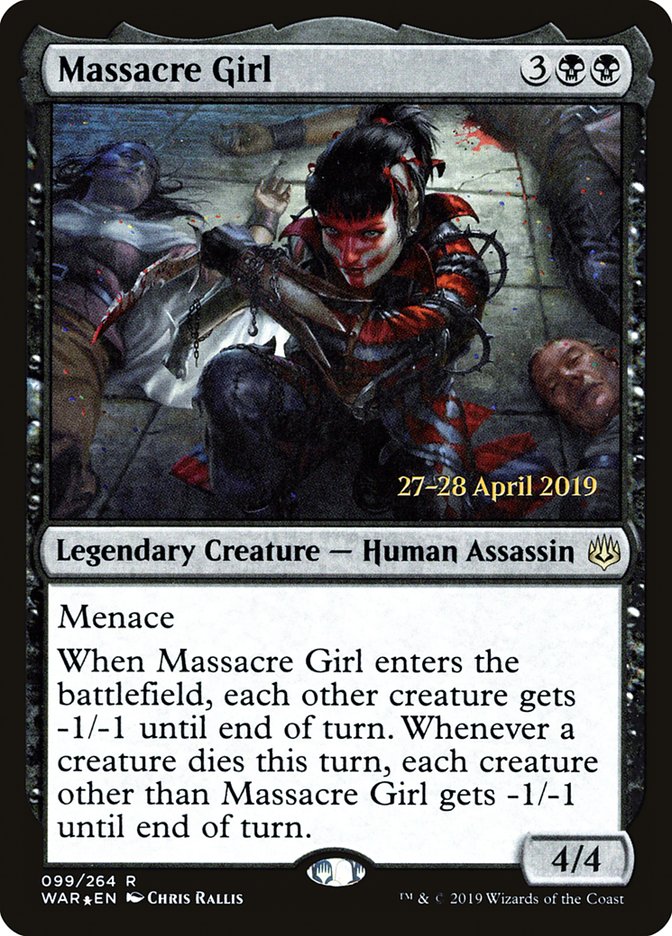 Massacre Girl [War of the Spark Prerelease Promos] | Gamers Paradise