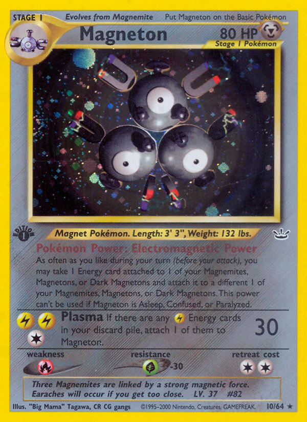 Magneton (10/64) [Neo Revelation 1st Edition] | Gamers Paradise