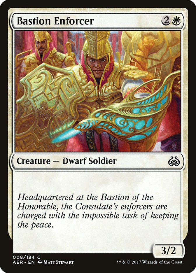 Bastion Enforcer [Aether Revolt] | Gamers Paradise