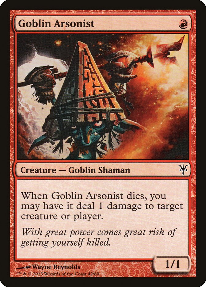Goblin Arsonist [Duel Decks: Sorin vs. Tibalt] | Gamers Paradise