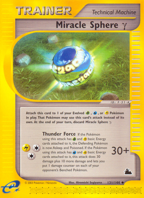 Miracle Sphere Gamma (131/144) [Skyridge] | Gamers Paradise