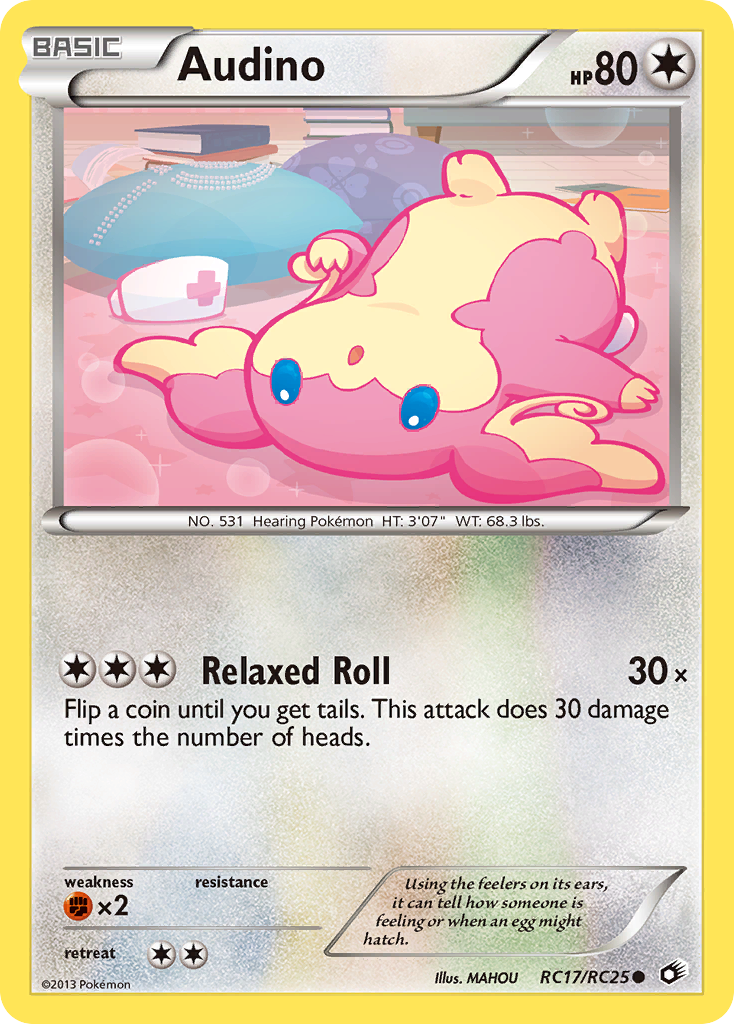 Audino (RC17/RC25) [Black & White: Legendary Treasures] | Gamers Paradise