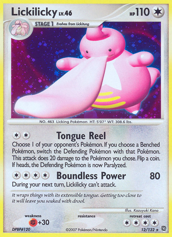 Lickilicky (12/132) [Diamond & Pearl: Secret Wonders] | Gamers Paradise