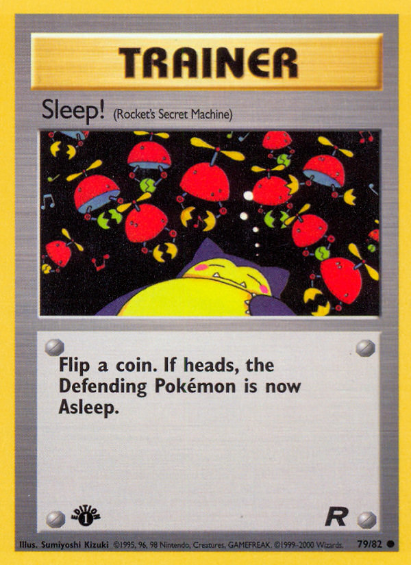 Sleep! (79/82) [Team Rocket 1st Edition] | Gamers Paradise