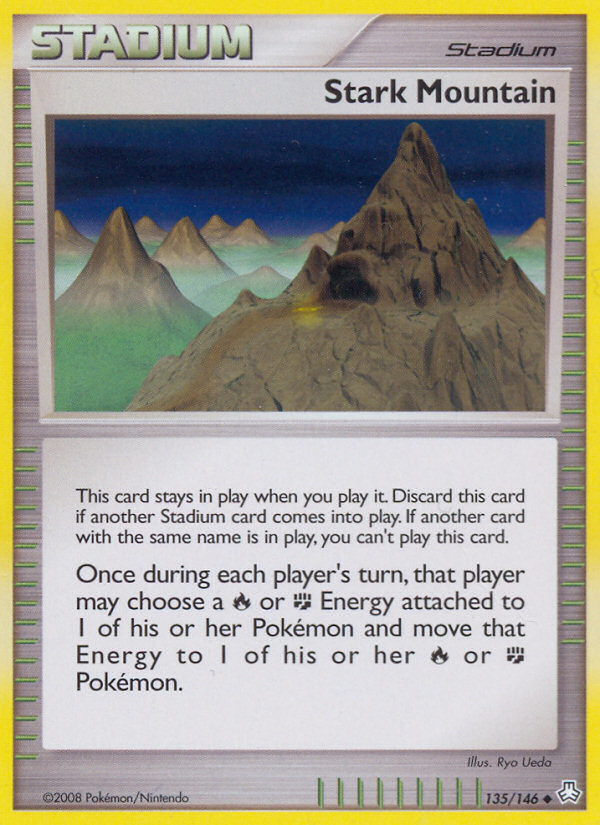 Stark Mountain (135/146) [Diamond & Pearl: Legends Awakened] | Gamers Paradise