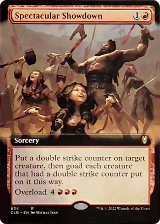 Spectacular Showdown (Extended Art) [Commander Legends: Battle for Baldur's Gate] | Gamers Paradise