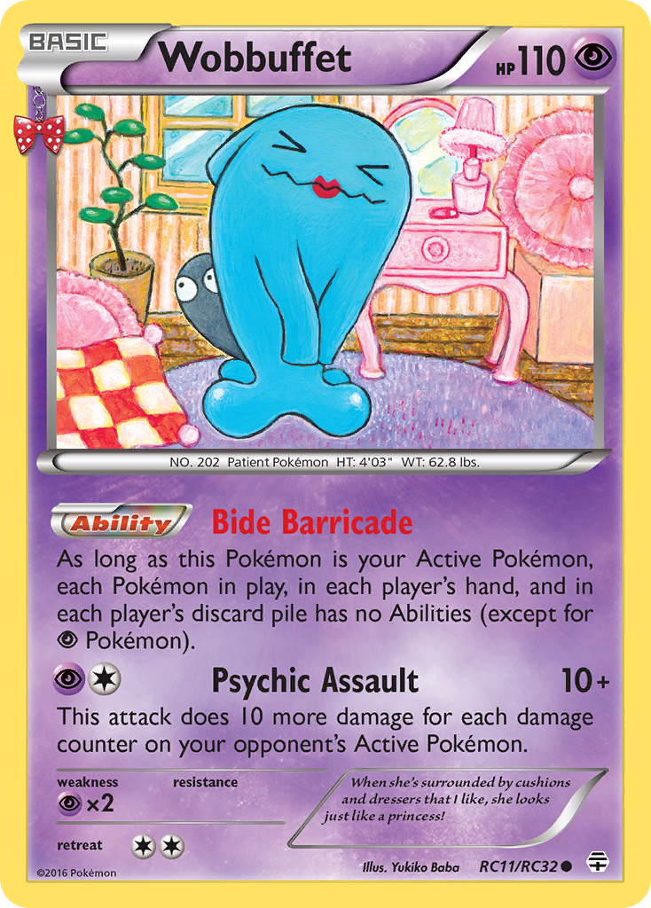 Wobbuffet (RC11/RC32) [XY: Generations] | Gamers Paradise