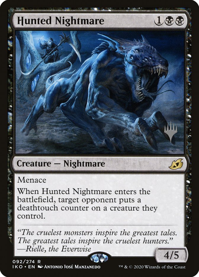 Hunted Nightmare (Promo Pack) [Ikoria: Lair of Behemoths Promos] | Gamers Paradise