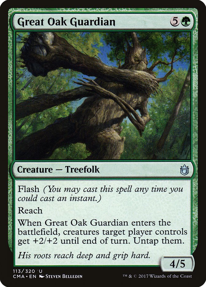 Great Oak Guardian [Commander Anthology] | Gamers Paradise