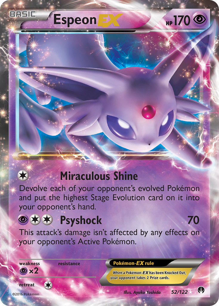 Espeon EX (52/122) [XY: BREAKpoint] | Gamers Paradise