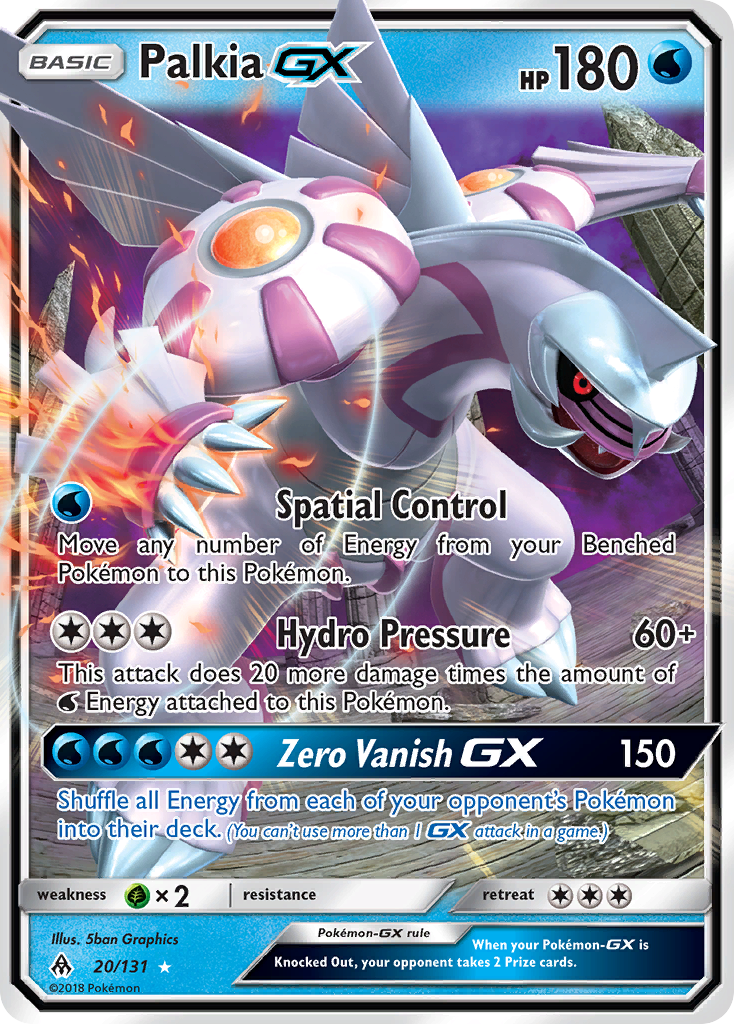 Palkia GX (20/131) [Sun & Moon: Forbidden Light] | Gamers Paradise