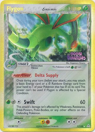 Flygon (7/110) (Delta Species) (Stamped) [EX: Holon Phantoms] | Gamers Paradise