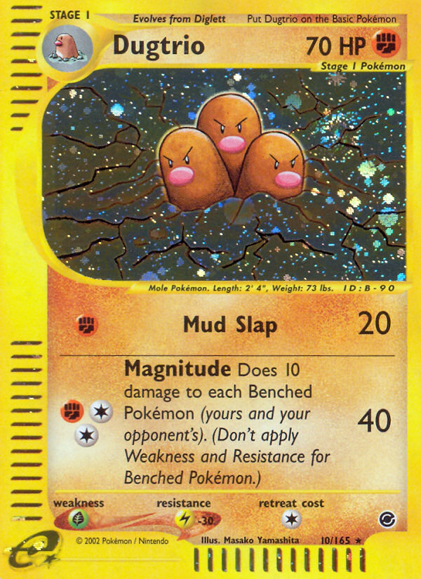 Dugtrio (10/165) [Expedition: Base Set] | Gamers Paradise