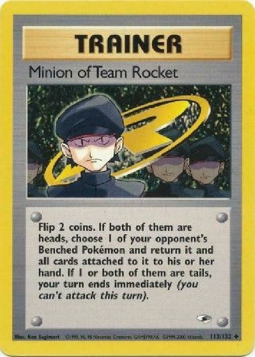 Minion of Team Rocket (113/132) [Gym Heroes Unlimited] | Gamers Paradise