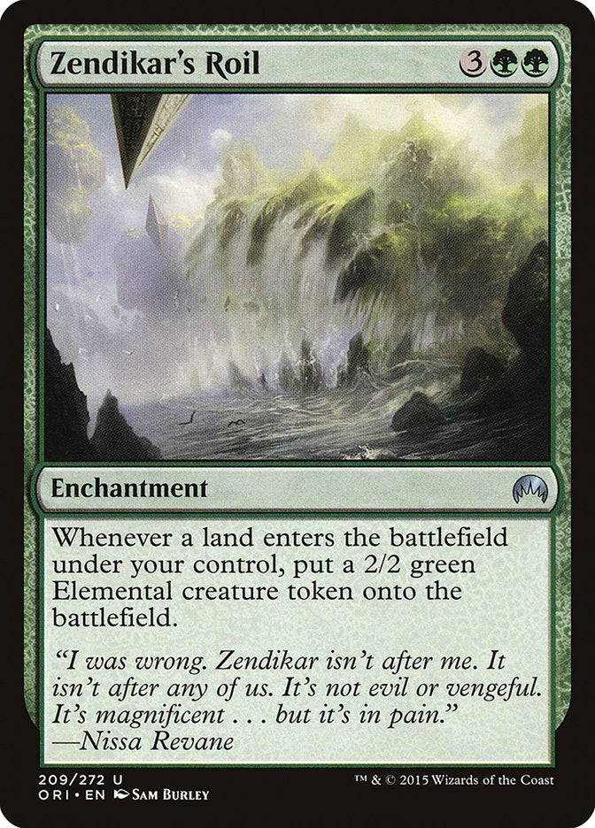 Zendikar's Roil [Magic Origins] | Gamers Paradise