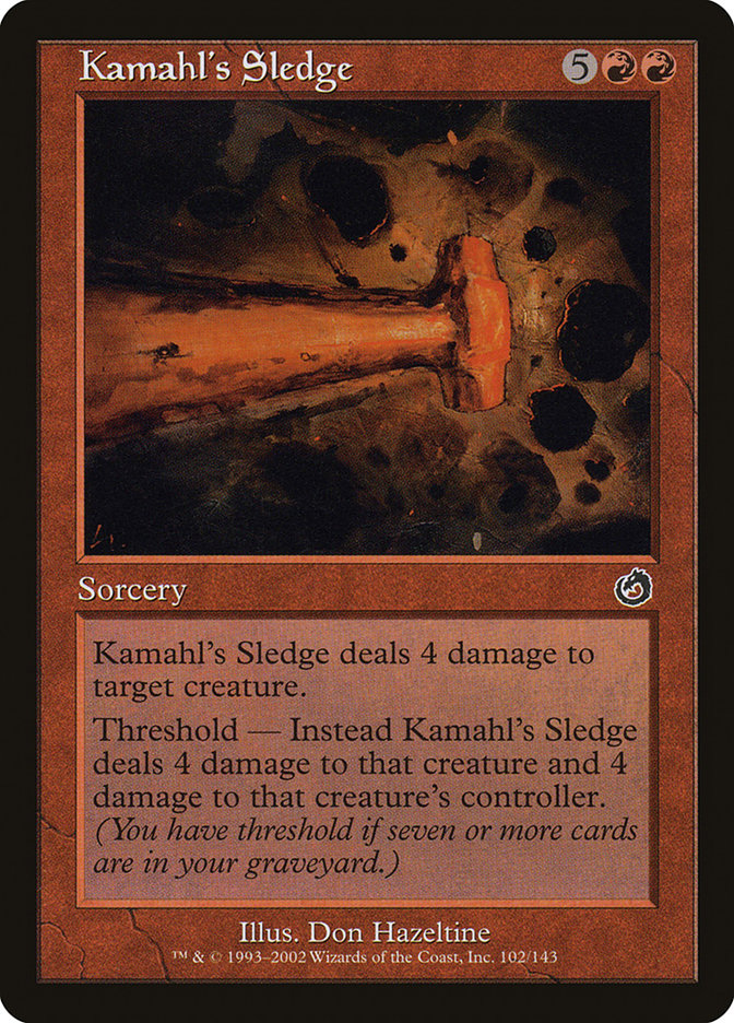 Kamahl's Sledge [Torment] | Gamers Paradise