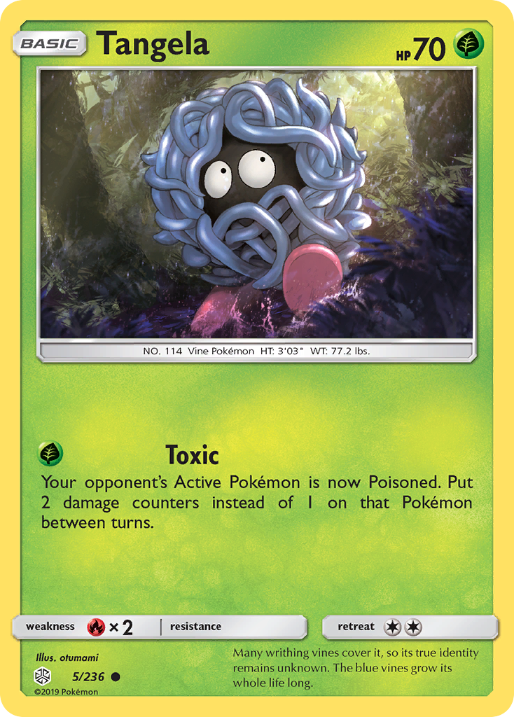 Tangela (5/236) [Sun & Moon: Cosmic Eclipse] | Gamers Paradise