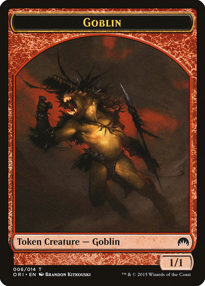 Goblin Token [Magic Origins Tokens] | Gamers Paradise
