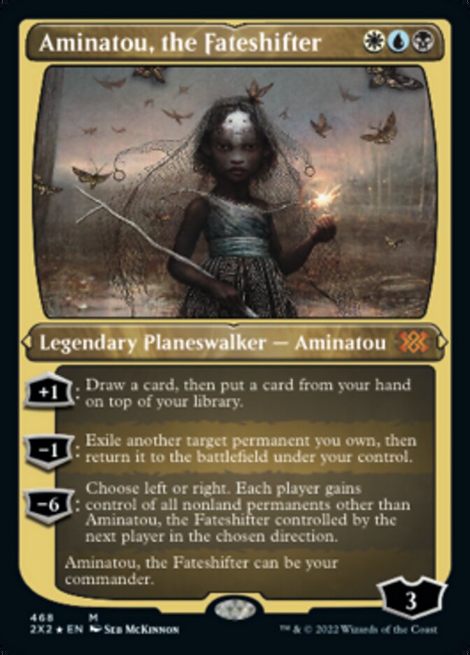 Aminatou, the Fateshifter (Foil Etched) [Double Masters 2022] | Gamers Paradise