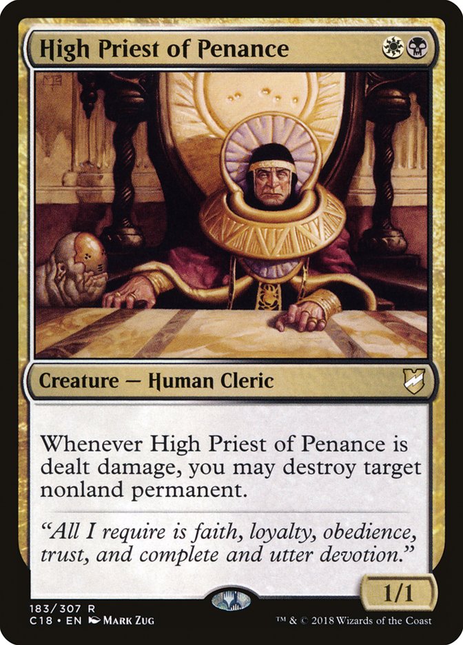 High Priest of Penance [Commander 2018] | Gamers Paradise