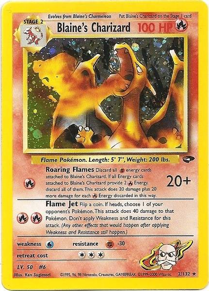 Blaine's Charizard (2/132) [Gym Challenge Unlimited] | Gamers Paradise