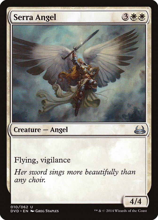 Serra Angel (Divine vs. Demonic) [Duel Decks Anthology] | Gamers Paradise