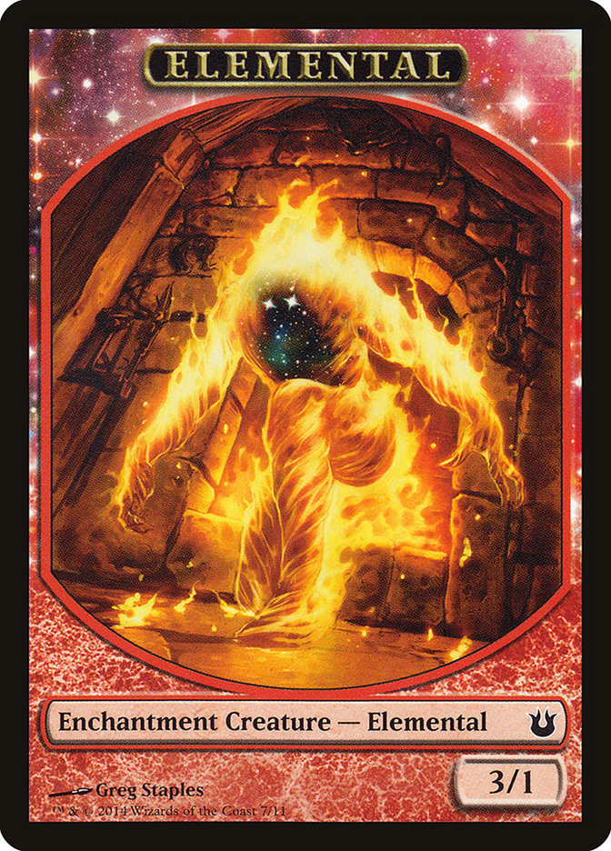 Elemental Token [Born of the Gods Tokens] | Gamers Paradise