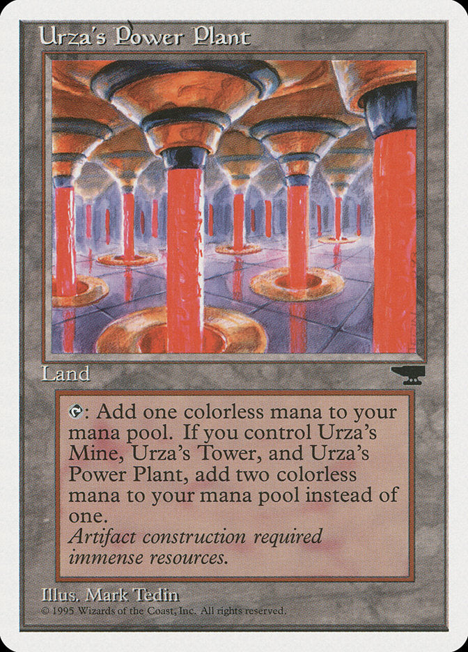 Urza's Power Plant (Red Columns) [Chronicles] | Gamers Paradise