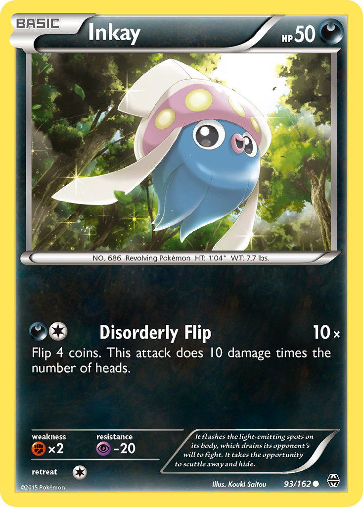 Inkay (93/162) [XY: BREAKthrough] | Gamers Paradise