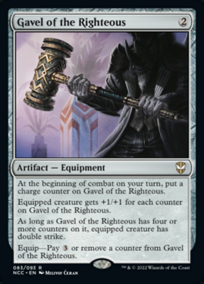 Gavel of the Righteous [Streets of New Capenna Commander] | Gamers Paradise