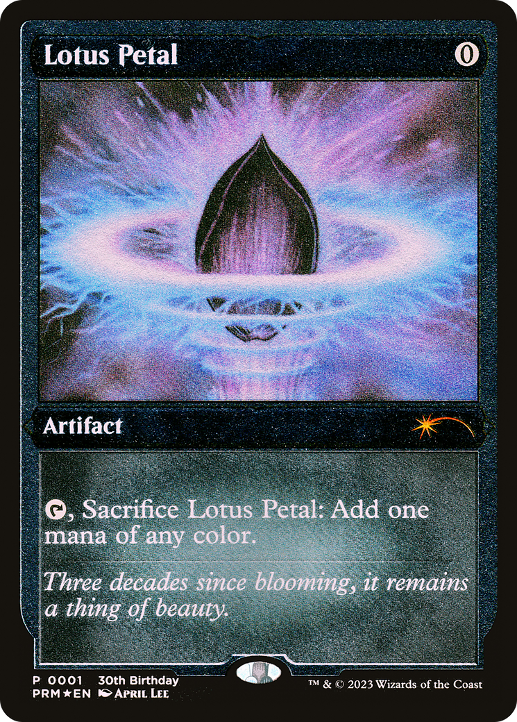 Lotus Petal (Foil Etched) [30th Anniversary Promos] | Gamers Paradise