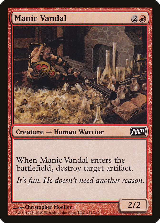 Manic Vandal [Magic 2011] | Gamers Paradise