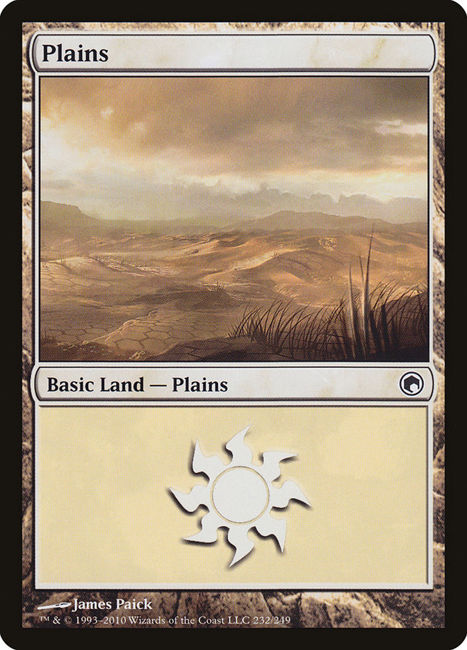 Plains (232) [Scars of Mirrodin] | Gamers Paradise