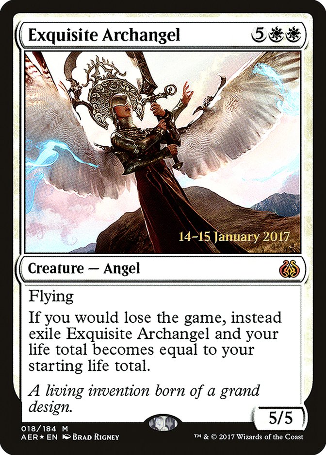 Exquisite Archangel [Aether Revolt Prerelease Promos] | Gamers Paradise