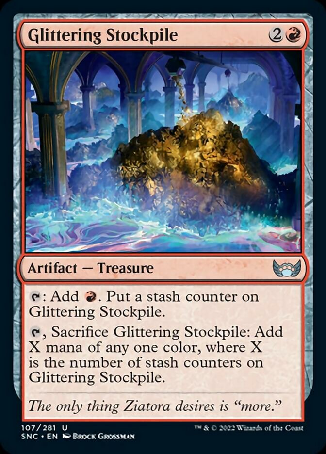 Glittering Stockpile [Streets of New Capenna] | Gamers Paradise