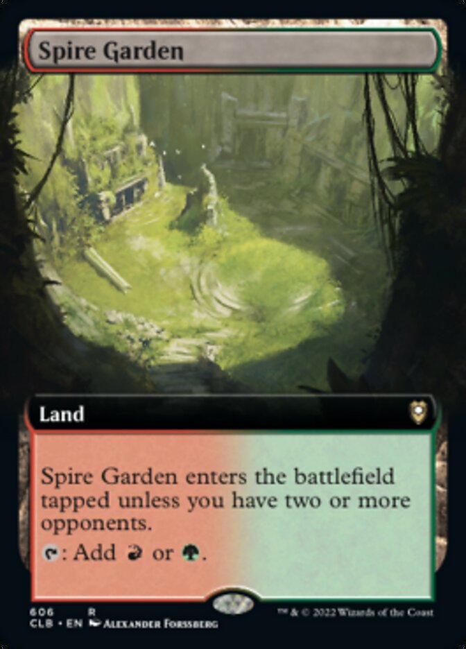 Spire Garden (Extended Art) [Commander Legends: Battle for Baldur's Gate] | Gamers Paradise