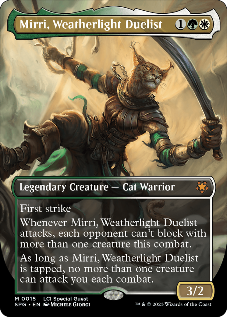 Mirri, Weatherlight Duelist (Borderless) [The Lost Caverns of Ixalan Special Guests] | Gamers Paradise