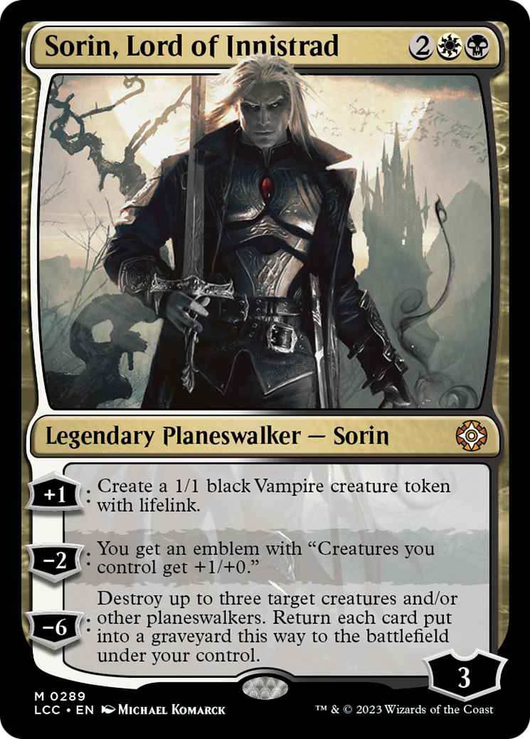 Sorin, Lord of Innistrad [The Lost Caverns of Ixalan Commander] | Gamers Paradise