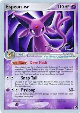 Espeon ex (102/115) (Legendary Ascent - Tom Roos) [World Championships 2007] | Gamers Paradise