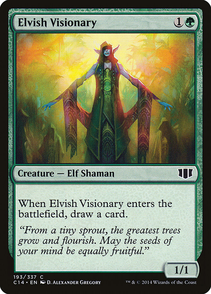 Elvish Visionary [Commander 2014] | Gamers Paradise