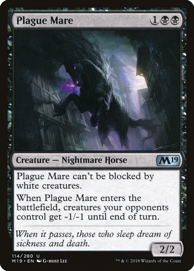 Plague Mare [Core Set 2019] | Gamers Paradise