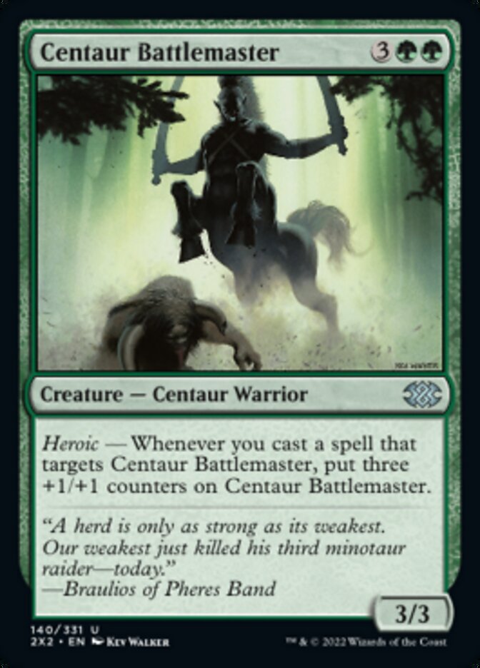 Centaur Battlemaster [Double Masters 2022] | Gamers Paradise