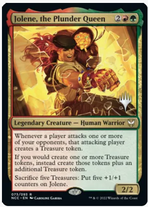 Jolene, the Plunder Queen (Promo Pack) [Streets of New Capenna Commander Promos] | Gamers Paradise