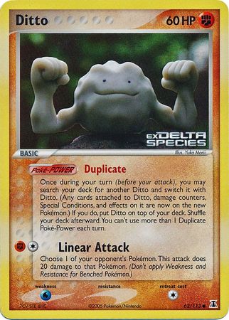 Ditto (62/113) (Stamped) [EX: Delta Species] | Gamers Paradise