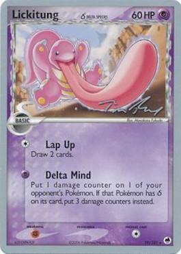 Lickitung (19/101) (Delta Species) (Legendary Ascent - Tom Roos) [World Championships 2007] | Gamers Paradise